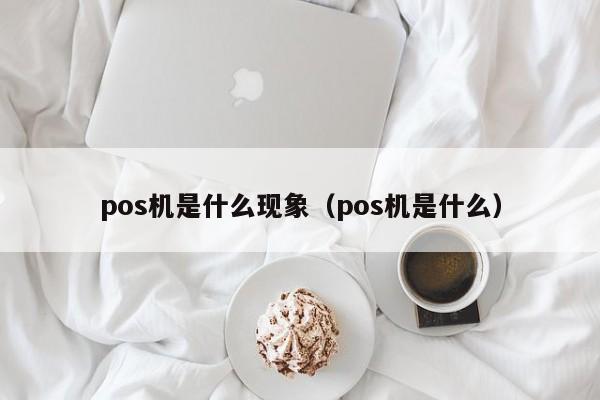 pos机是什么现象（pos机是什么）
