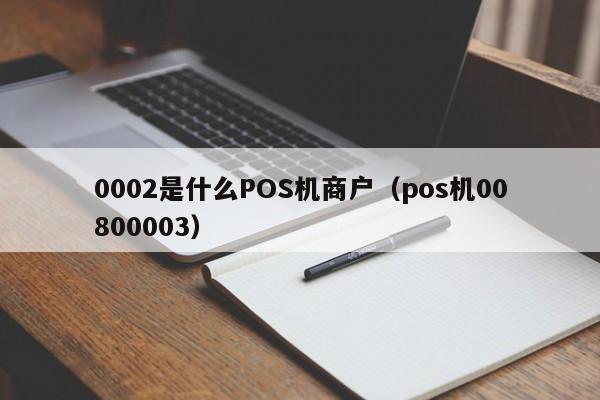 0002是什么POS机商户（pos机00800003）